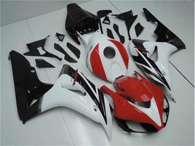 ABS Kit Carenatura Moto Honda CBR 1000 RR 2006-2007 - Rosso Bianco Nero