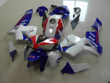 ABS Kit Carenatura Moto Honda CBR 600 RR 2005-2006 - Bianco Blu Rosso HRC