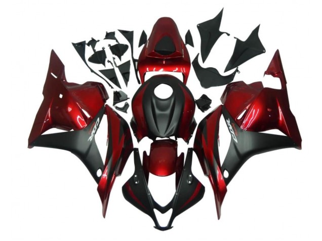 ABS Kit Carenatura Moto Honda CBR 600 RR 2009-2012 - Rosso Nero