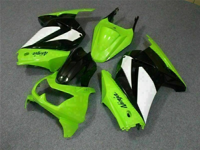 ABS Kit Carenatura Moto Kawasaki EX250 2008-2012 - Verde Nero Ninja