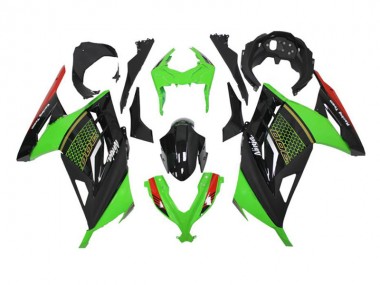 ABS Kit Carenatura Moto Kawasaki EX300 2013-2016 - Verde Nero