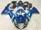 ABS Kit Carenatura Moto Suzuki GSXR 600 / 750 K11 2011-2024 - Blu