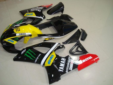 ABS Kit Carenatura Moto Yamaha R1 2000-2001 - Giallo Monster