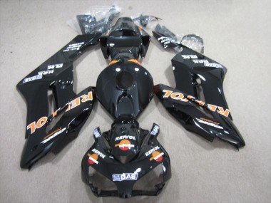 ABS Kits Carena Moto Honda CBR 1000 RR 2004-2005 - Nero Arancia Repsol