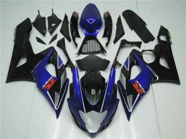 ABS Kits Carena Moto Suzuki GSXR 1000 K5 2005-2006 - Blu Nero