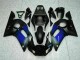ABS Kits Carena Moto Yamaha R6 1998-2002 - Blu Nero