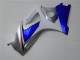 ABS Kits Carenatura Moto Suzuki GSXR 1000 K7 2007-2008 - Blu Bianco