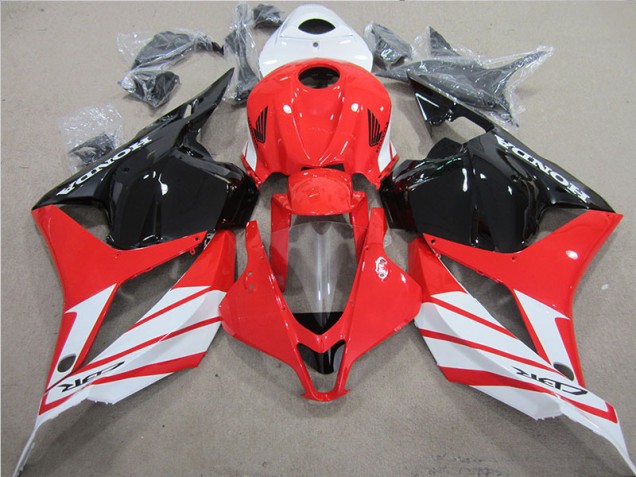 ABS Kits Carene Moto Honda CBR 600 RR 2009-2012 - Rosso Nero Bianco