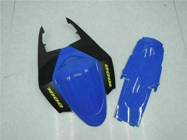 ABS Kits Carene Moto Suzuki GSXR 1000 K5 2005-2006 - Blu Nero