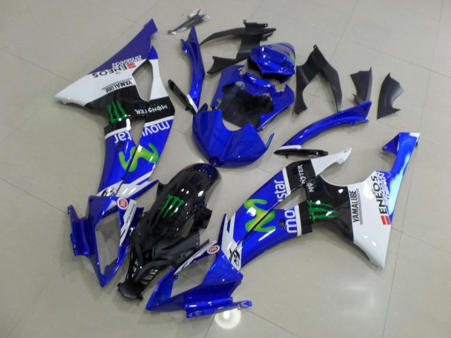 ABS Kits Carene Moto Yamaha R6 2008-2016 - Nuovo Movistar