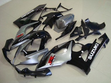 ABS Moto Plastica & Carena Suzuki GSXR 1000 K5 2005-2006 - Grigio Nero