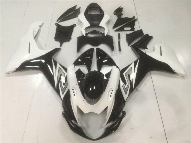 ABS Moto Plastica & Carena Suzuki GSXR 600 / 750 K11 2011-2024 - Nero Bianco
