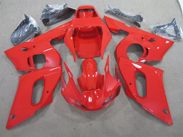 ABS Moto Plastica & Carene Yamaha R6 1998-2002 - Rosso