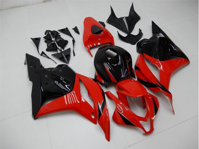 ABS Moto Plastica & Moto Carena Honda CBR 600 RR 2009-2012 - Rosso Nero