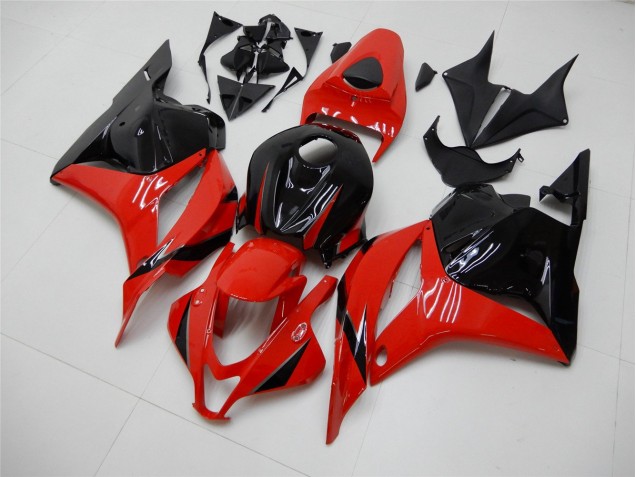 ABS Moto Plastica & Moto Carena Honda CBR 600 RR 2009-2012 - Rosso Nero