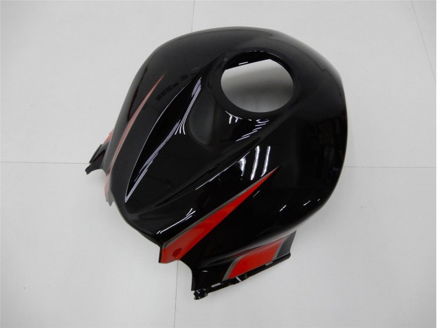 ABS Moto Plastica & Moto Carena Honda CBR 600 RR 2009-2012 - Rosso Nero