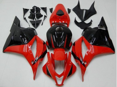 ABS Moto Plastica & Moto Carena Honda CBR 600 RR 2009-2012 - Rosso Nero