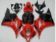 ABS Moto Plastica & Moto Carena Honda CBR 600 RR 2009-2012 - Rosso Nero