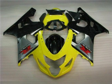 ABS Moto Plastica & Moto Carena Suzuki GSXR 600 / 750 K4 2004-2005 - Giallo Nero