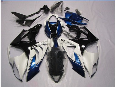 ABS Plastica Moto BMW S1000RR 2009-2014 - Bianco Blu