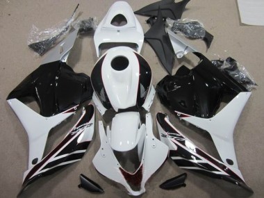 ABS Plastica Moto & Carenatura Moto Honda CBR 600 RR 2009-2012 - Nero Bianco