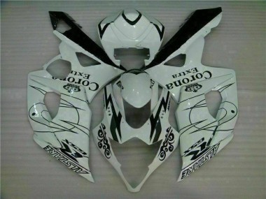 ABS Plastica Moto Suzuki GSXR 1000 K5 2005-2006 - Bianco