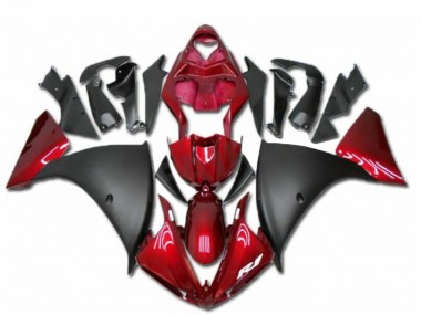 ABS Plastica Moto Yamaha R1 2009-2011 - Rosso Nero