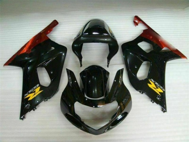 Carena Moto Suzuki GSXR 600 / 750 K1 K2 K3 2001-2003 - Nero