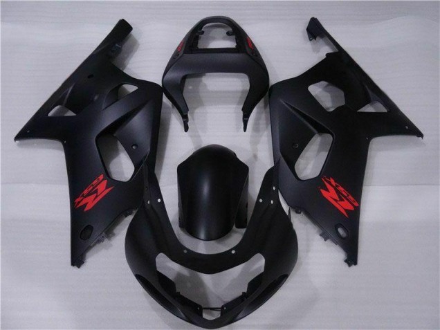 Carena Moto Suzuki GSXR 600 / 750 K1 K2 K3 2001-2003 - Nero