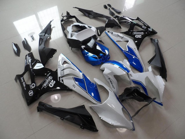 Carene Moto BMW S1000RR 2009-2014 - Bianco Blu Nero