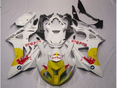 Carene Moto BMW S1000RR 2009-2014 - Giallo Bianco RedBull