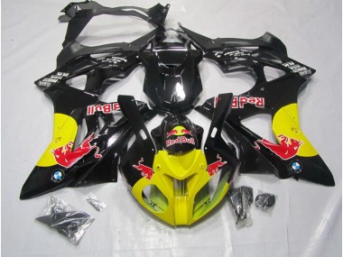 Carene Moto BMW S1000RR 2009-2014 - Giallo Nero RedBull