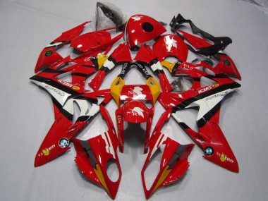 Carene Moto BMW S1000RR 2009-2014 - Rosso Bianco