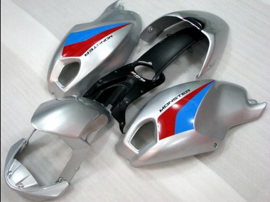 Carene Moto Ducati Monster 696 2008-2012 - Argento Monster