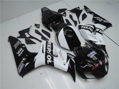 Carene Moto Honda CBR 1000 RR 2004-2005 - Bianco Repsol Nero