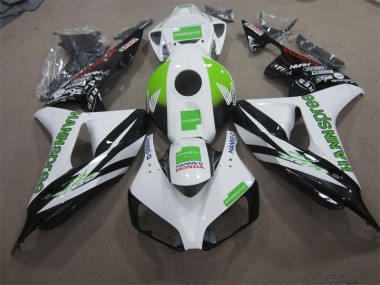 Carene Moto Honda CBR 1000 RR 2006-2007 - Bianco Verde Hannspree