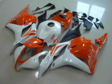 Carene Moto Honda CBR 600 RR 2009-2012 - Arancia Bianco Perla