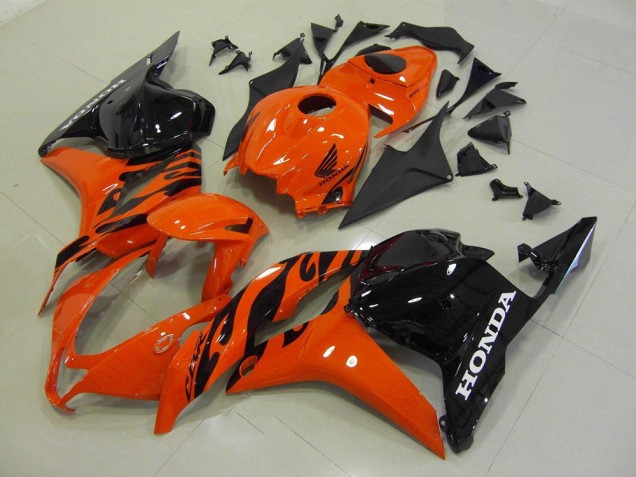 Carene Moto Honda CBR 600 RR 2009-2012 - Arancia Nero