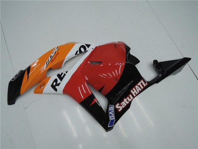 Carene Moto Honda CBR 600 RR 2009-2012 - Arancia Rosso Nero Repsol