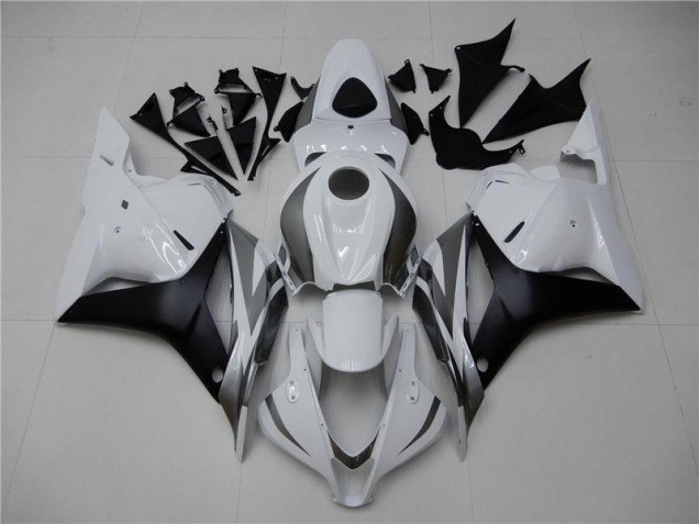 Carene Moto Honda CBR 600 RR 2009-2012 - Bianco Argento Nero