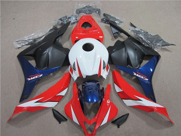 Carene Moto Honda CBR 600 RR 2009-2012 - Bianco Rosso Blu