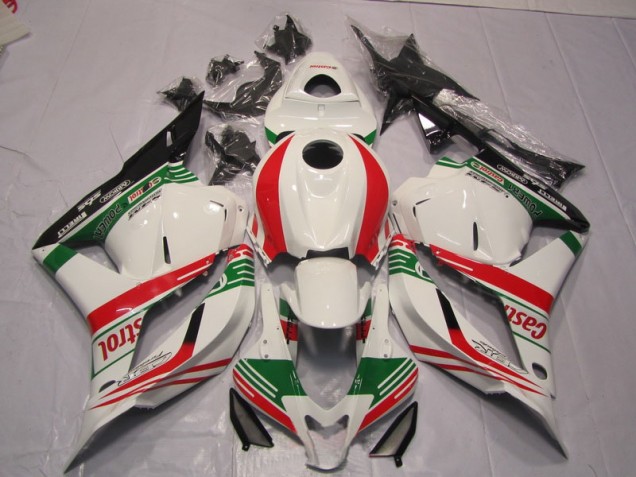 Carene Moto Honda CBR 600 RR 2009-2012 - Bianco Verde Rosso