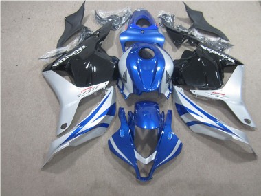 Carene Moto Honda CBR 600 RR 2009-2012 - Blu Argento Nero