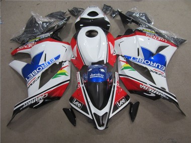 Carene Moto Honda CBR 600 RR 2009-2012 - Blu Bianco EUROBET Lee