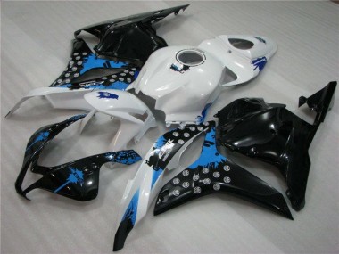 Carene Moto Honda CBR 600 RR 2009-2012 - Nero Bianco Blu