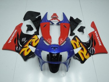 Carene Moto Honda CBR 900 RR 919 1998-1999 - Blu Rosso Nero
