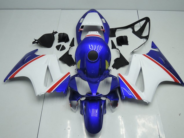 Carene Moto Honda VFR 800 2002-2013 - Blu & Bianco