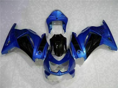 Carene Moto Kawasaki EX250 2008-2012 - Blu Nero