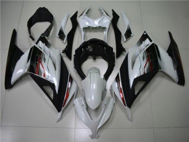 Carene Moto Kawasaki EX300 2013-2016 - Bianco Nero