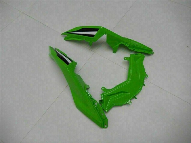 Carene Moto Kawasaki EX300 2013-2016 - Verde Nero Argento